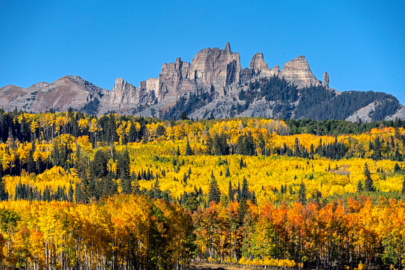 The Castles with Fall color
