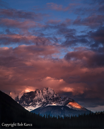 Emerald Lake Sunset- Canadian Rockies
