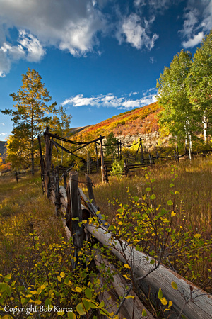 Old Corral in Fall- Eagle County