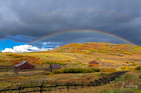 Rainbow over the TRUE GRIT ranch
