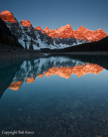 Moraine Lake Sunrise- Canadian Rockies