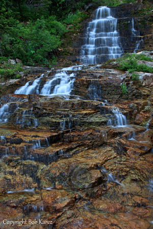 Flattops Waterfall Dotsero, Co