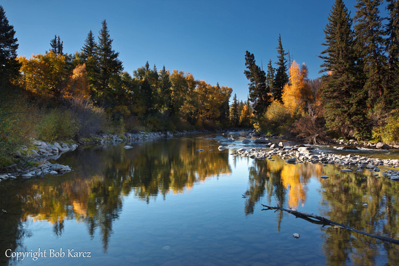 Lower Blue River reflection- Co