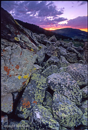 Climax Mine sunset- Leadville, Colorado